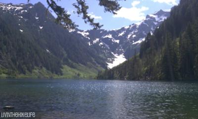 Cadet Peak at Goat Lake Cadet Peak at Goat Lake