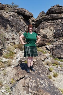 Hunting petroglyphs in the Nevada desert Hunting petroglyphs in the Nevada desert