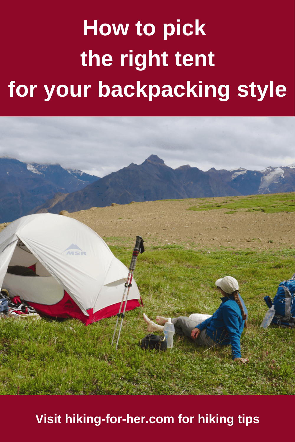 Backpacking tents are designed for the seasons you intend to use them. Find out all the details at Hiking For Her. #backpackingtents #backpacking #howtopickatent #hikingforher