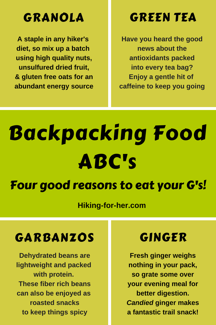 More great backpacking food ideas from Hiking For Her to jazz up your trail menus. #backpacking #hiking #trailfood #backpackingmenu