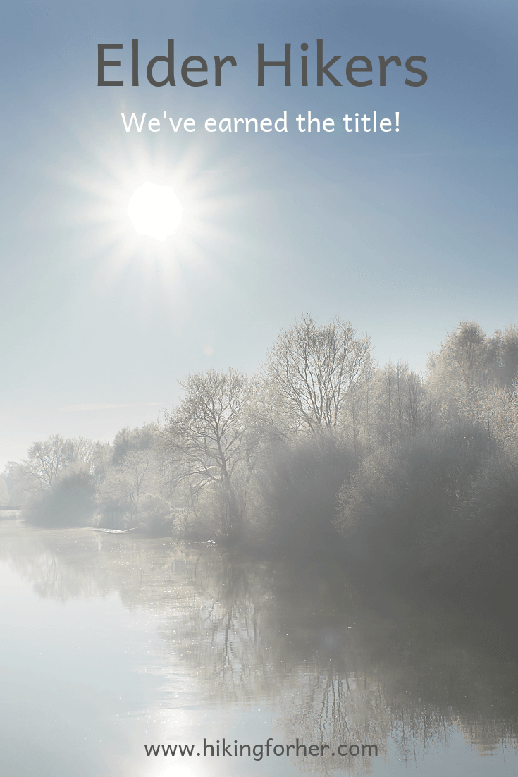 Misty morning scene of trees and river