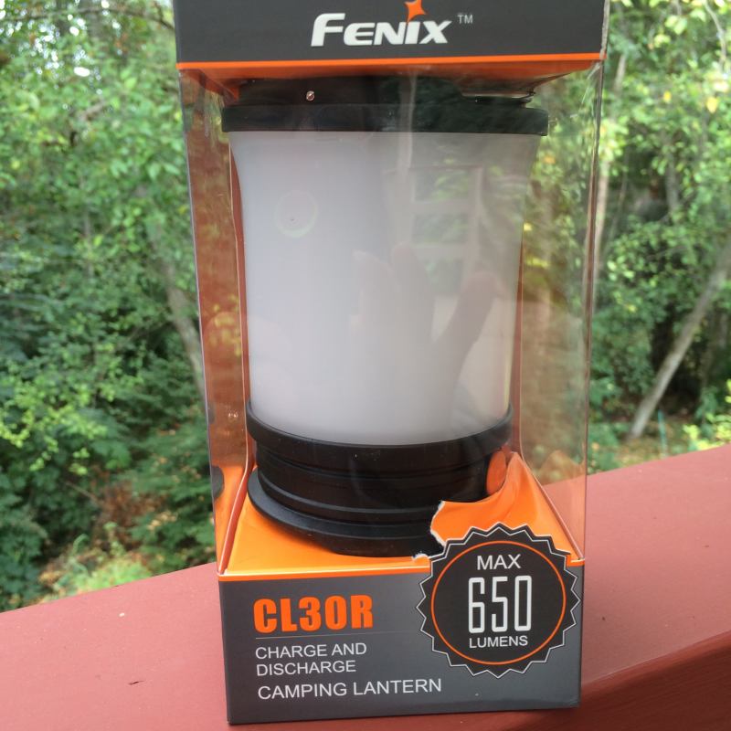 Fenix CL30R Lantern Black