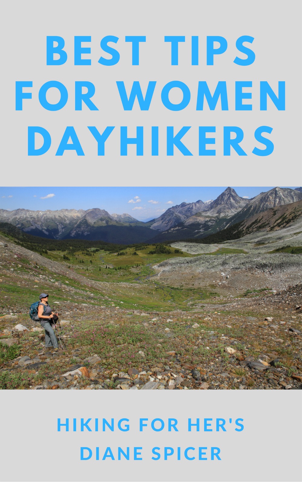 Get trustworthy hiking information from a seasoned female hiker in Dayhiking Tips For Women Hikers by Hiking For Her. #hiking #hikingbook #dayhikes #hikingtips
#womenhikers