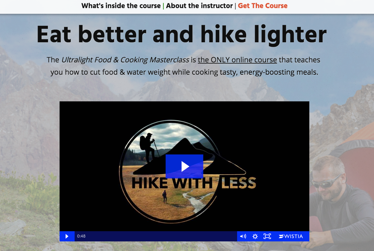 Hike With less ecourse Hike With less ecourse