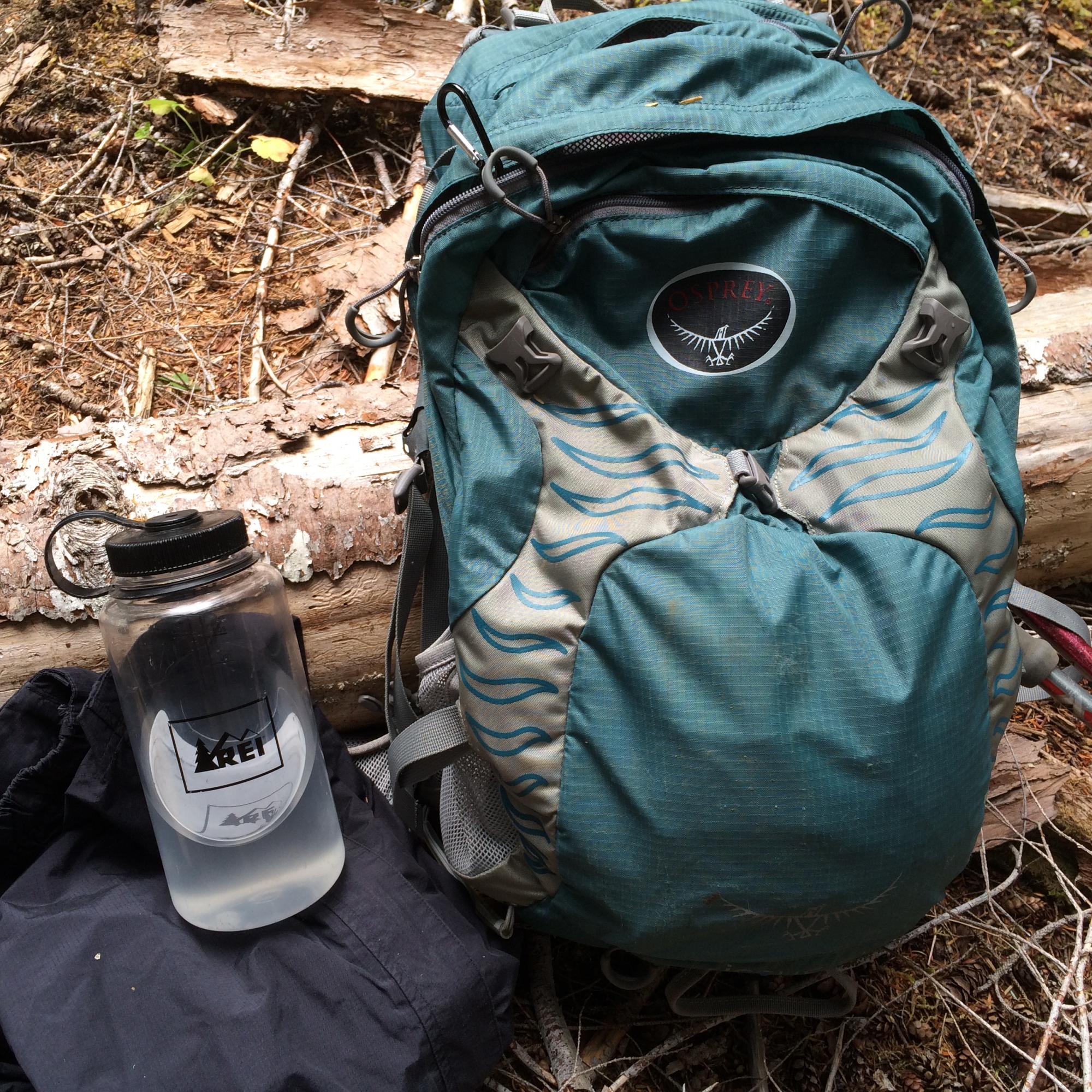 Favorite Day Hikes Water Bottle