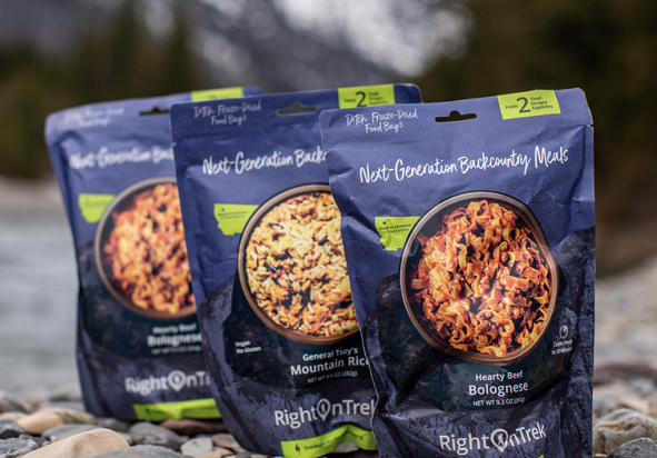 Backpacking meal pouches from RightOnTrek Backpacking meal pouches from RightOnTrek