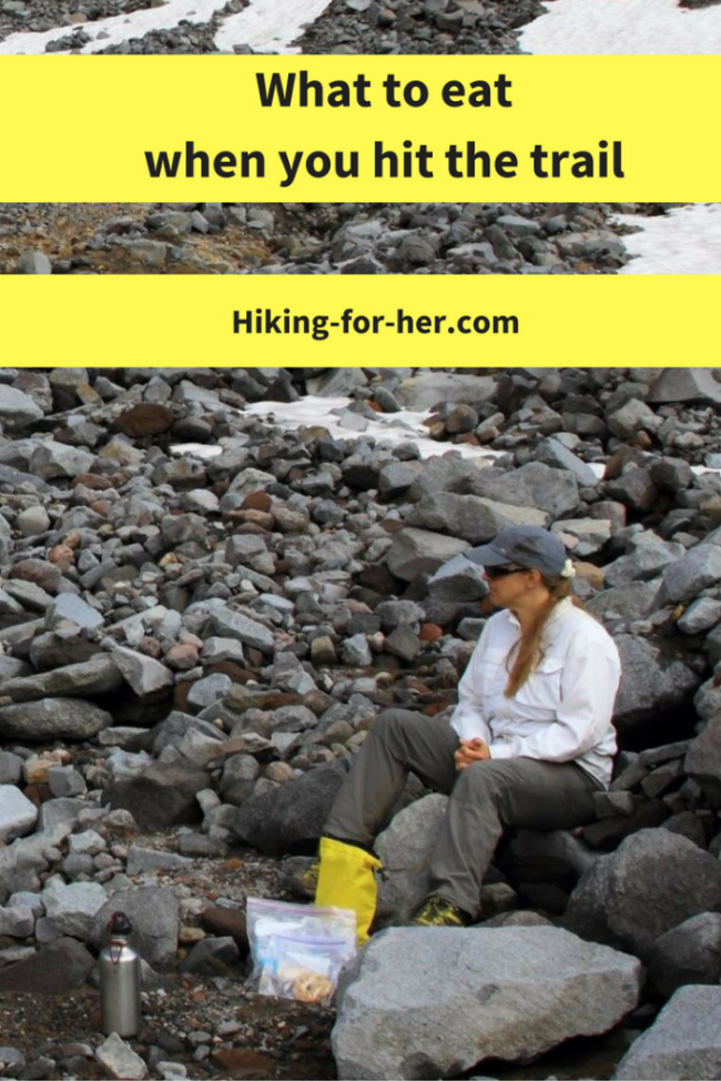 Wondering what to eat when you hit the trail? You need some hiking nutrition tips! #hikingfood #hikingnutrition #trailsnacks #hiking #backpacking